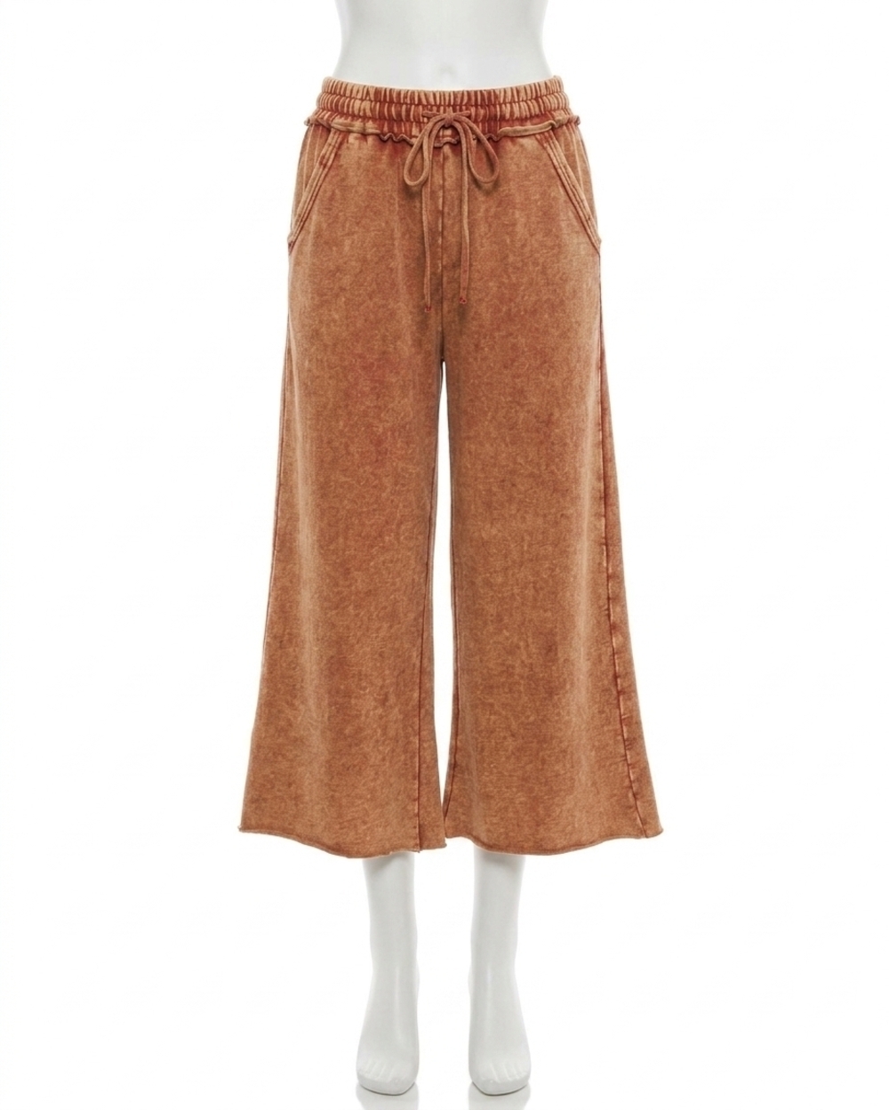 NEW ZENANA about those palazzo pants in rust